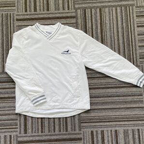 Champion プルオーバー ウィンドブレーカー Vネック L L