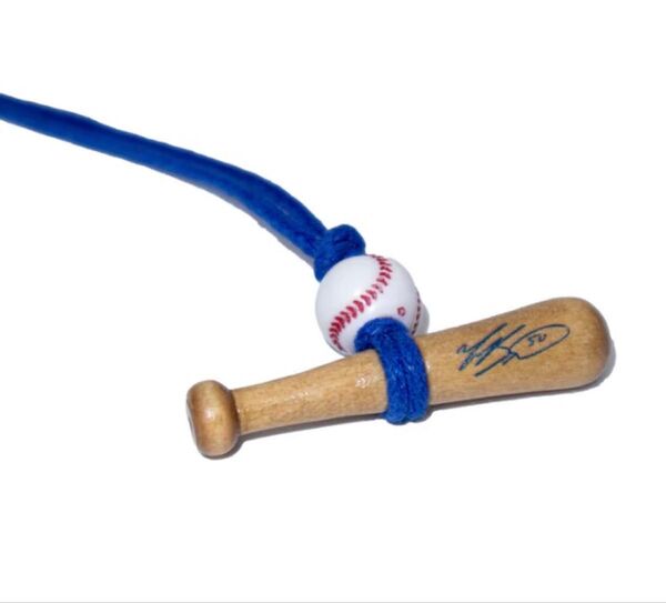 ムーキーベッツ シグネチャー ネックレス Mookie Betts All Star Signature Necklace ウッド