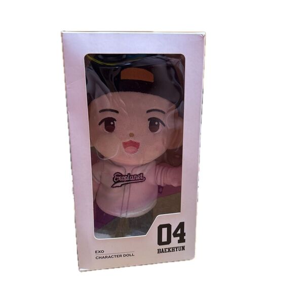EXO ベッキョン BAEKHYUN CHARACTER DOLL ぬいぐるみ