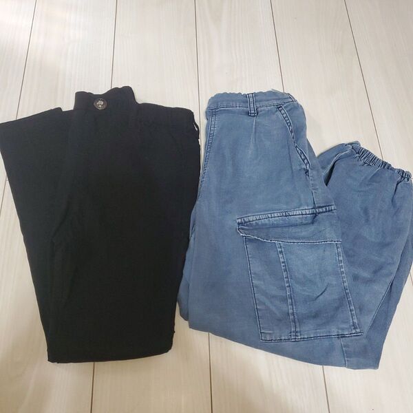 140cm 150cm ブルー パンツ まとめ売り