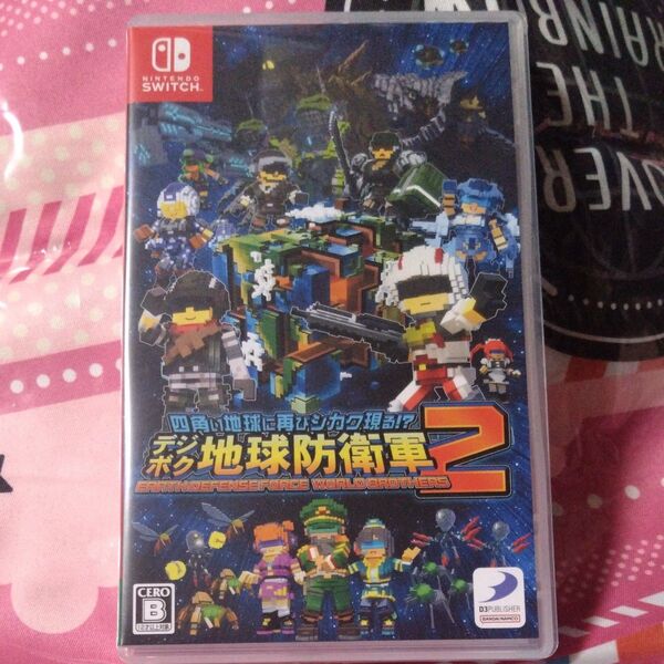 【Switch】 四角い地球に再びシカク現る デジボク地球防衛軍2 EARTH DEFENSE FORCE