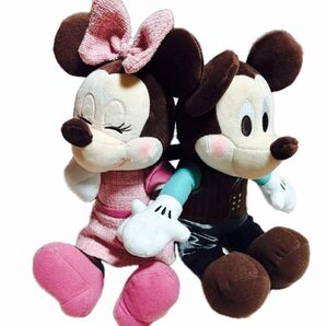 ミッキー&ミニー ルビー&ミントショコラ ペアぬいぐるみ