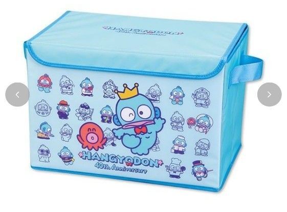 ハンギョドン 40周年 フタ付き 収納ボックス 収納ケース 1点 サンリオ
