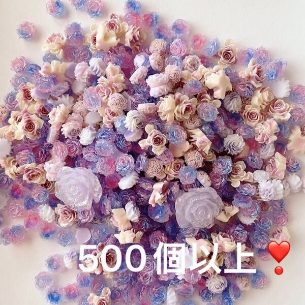 柔らかい薔薇ソフトバラソフトレジンネイルパーツ夜光蓄光ハンドメイドリースブレスレット 9