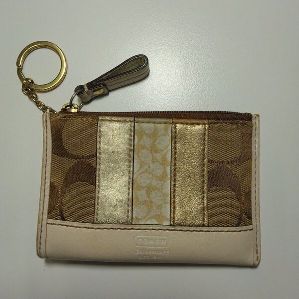 COACH コーチ キーリング付き コインケース