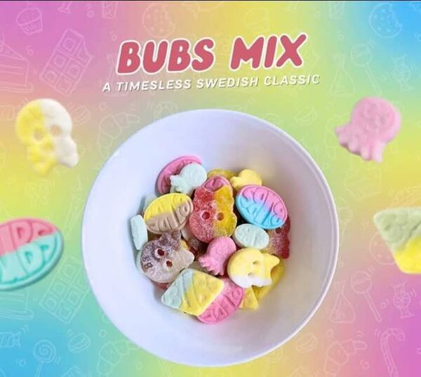 BUBSミックス スウェディッシュキャンディ 100g