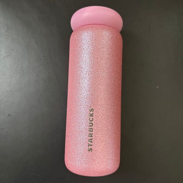 新品未使用 フィリピン限定 Starbucks ラメ入り保温保冷タンブラー ピンク