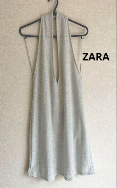 ZARA ラメトップスホルターネック新品未使用