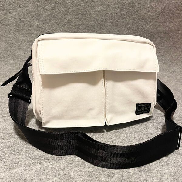 【未使用】 PORTER×Nikon ショルダーバッグ フリースタイル ホワイト ポーター