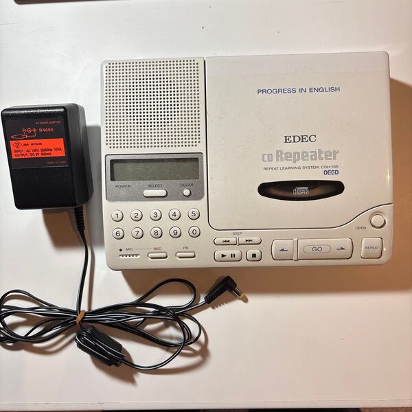 EDEC CD Repeater CDH-105 英語学習 CDプレーヤー