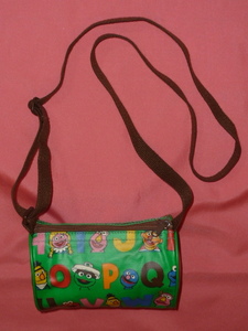  ultra rare! retro Sesame Street character pouch bag pochette *