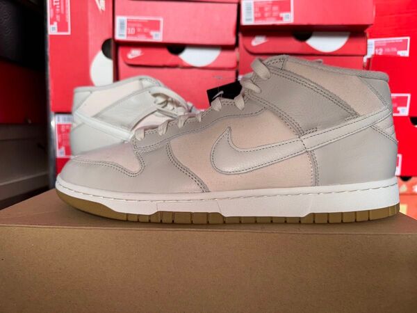 【新品未使用】Nike Dunk Mid "Light Orewood Brown"