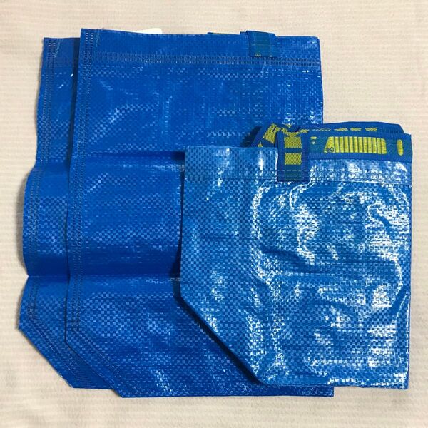 IKEA FRAKTA フラクタ Mサイズ BRATTBY ブラットビー キャリーバッグ エコバッグ ブルー