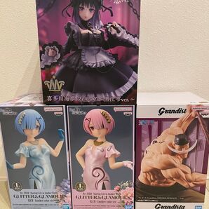 プライズフィギュア4点セット売り