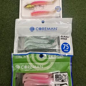 NO.5870 コアマンVJ16 ワームセット 未開封品3点セット