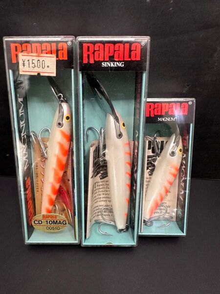 NO.5863ラパラ (Rapala) カウントダウン マグナムコンスタンギーゴ CD-7・9・10 未開封品3点セット