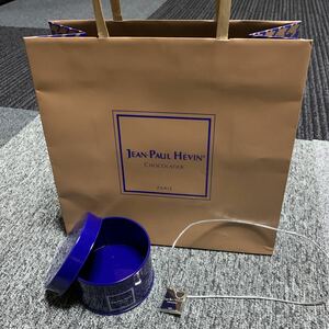 JEAN-PAUL HEVIN PARIS ショップバッグ&空き缶　★未使用品★