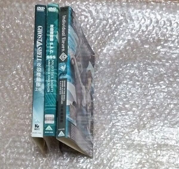 攻殻機動隊 S.A.C. 2~13巻+関連DVD3巻 合計DVD15枚