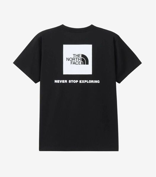 ノースフェイス バックスクエアロゴTシャツ(ブラック)XL