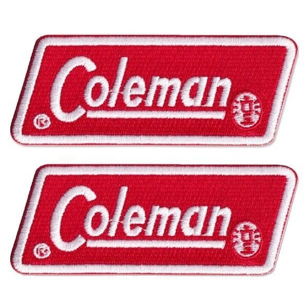 Coleman コールマン アイロン ワッペン2枚セット