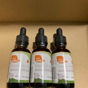ビタミンD3 & K2 30ml ×3