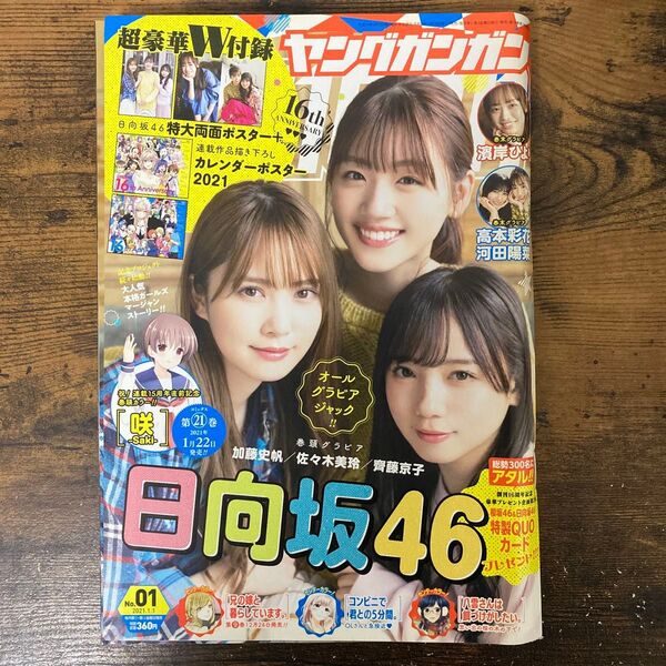 ヤングガンガン 2021.1.1 No.01 日向坂46