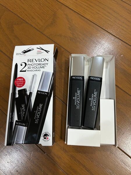 レブロン 3Dマスカラ 2本セット ブラック 未使用品