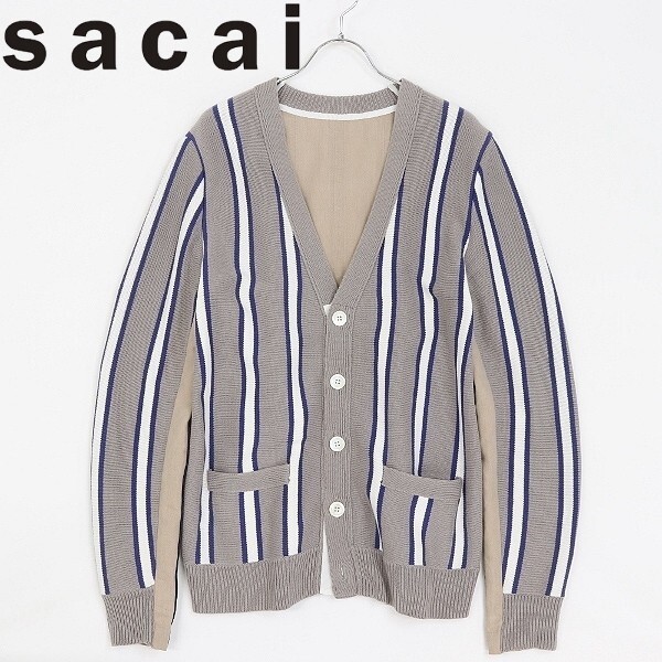 2025年最新】Yahoo!オークション -sacai カーディガンの中古品 2025年最新】Yahoo!オークション -sacai カーディガンの中古品