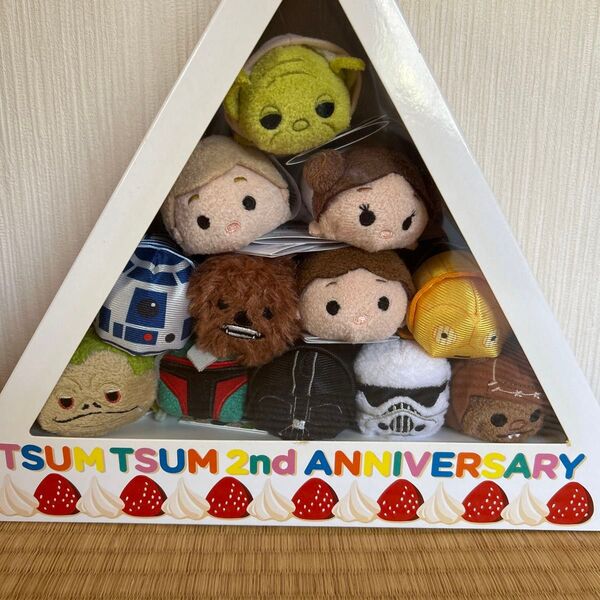 Disney Star Wars tsumtsum ディズニー ツムツム 12体セット ぬいぐるみ スターウォーズ