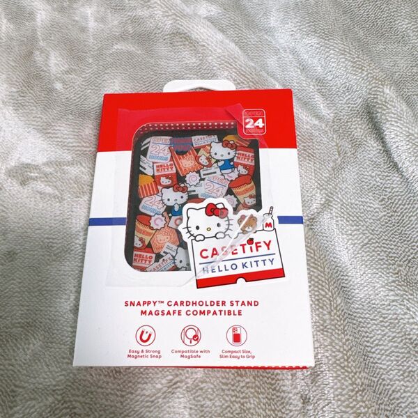 CASETiFY キティ カードホルダー サンリオ MagSafe