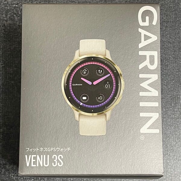 新品未開封 本体 Venu 3S Ivory GARMIN ガーミン スマートウォッチ アイボリー 女性 ヘルスケア