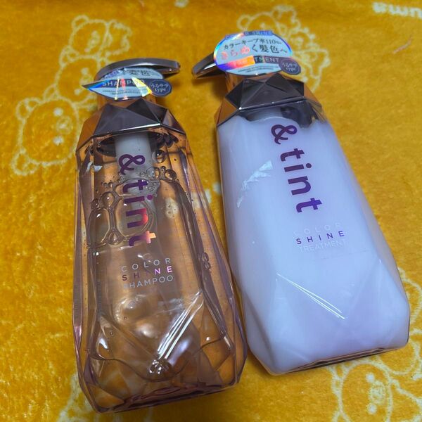 アンドティント カラーシャイン シャンプー ヘアトリートメント