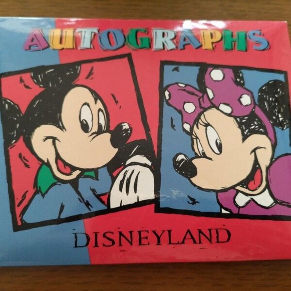 ディズニー Disney サイン帳 オートグラフブック
