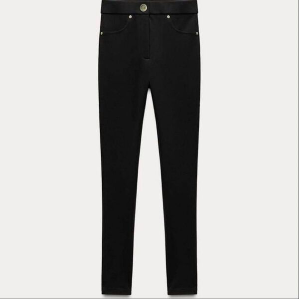 ZARA ブラック ストレッチスキニー 新品未使用