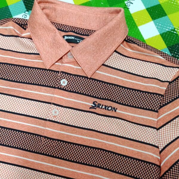スリクソン SRIXON ゴルフ半袖ポロシャツ カラーOROO サイズM