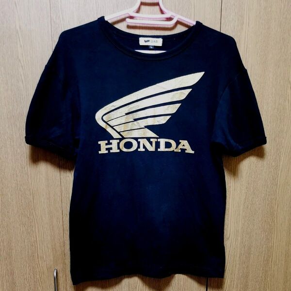 GAS HONDAロゴ Tシャツ
