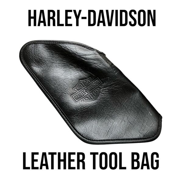 Harley-Davidson レザー工具ケース 工具入れ 収納バッグ ハーレー