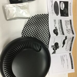 【花粉対策&車内消臭】車載用空気清浄機 USB充電式 小型&静音タイプ ブラック
