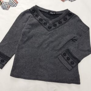 【使用回数少なめ】女の子★COMME CA ISM 長袖Tシャツ/カットソー 110cm