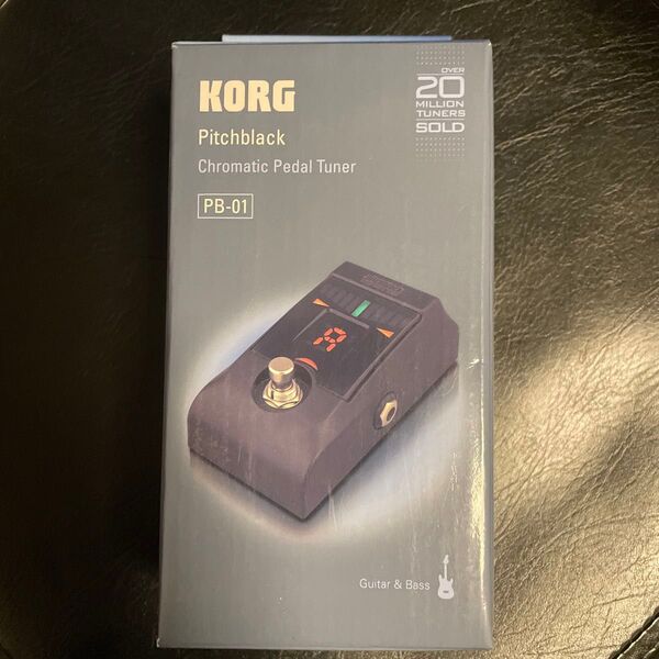 KORG Pitchblack Chromatic Pedal Tuner PB-01 チューナー