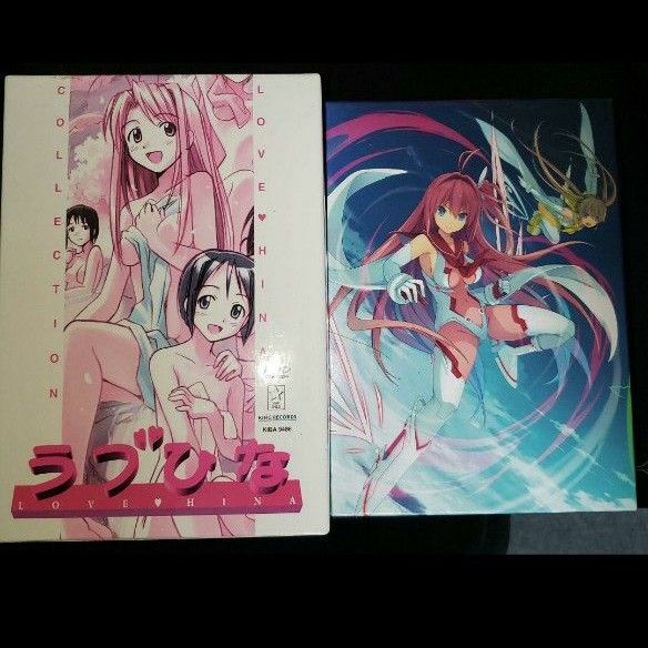 ラブひなDVD収納箱&蒼の彼方のフォーリズムDVD収納箱