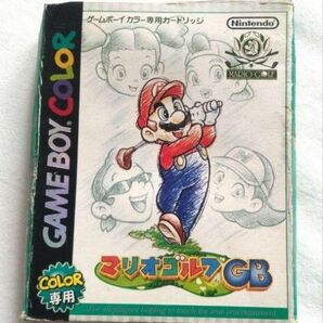 【ジャンク品】ゲームボーイカラーソフト マリオゴルフ