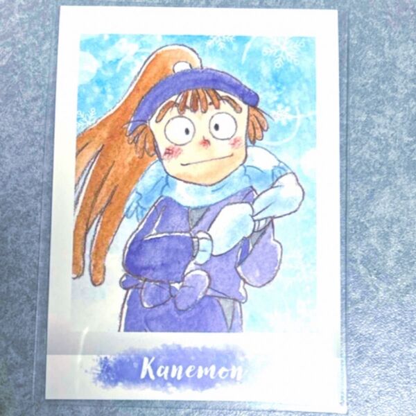 【希少】忍たま乱太郎 ぱしゃこれ カード 雪 尾浜勘右衛門