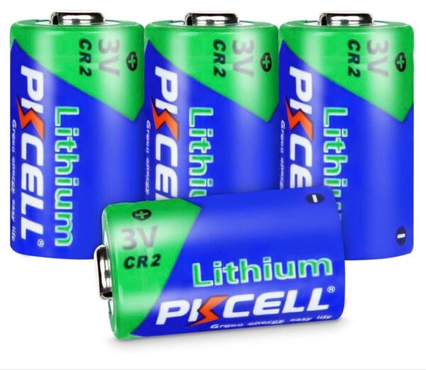 PKCELL CR2電池 4個|高容量850mAh 3Vリチウム電池 カメラ・測距儀対応 防漏液設計