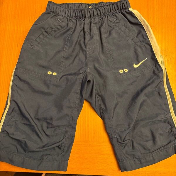 NIKE 子供用水着 90(85〜95) NIKE ナイキ ネイビー