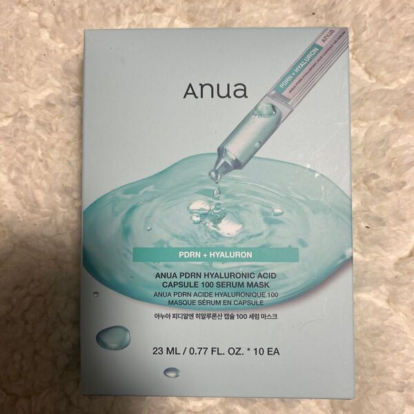 Anua PDRN+HYALURON CAPSULE 100 SERUM MASK 10枚
