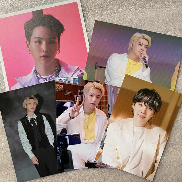 公式 BTS SUGA ユンギ まとめ売り ポストカード フォトカード 公式写真