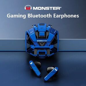 MONSTER XKT09 Bluetooth ワイヤレスイヤホン ゲーミング