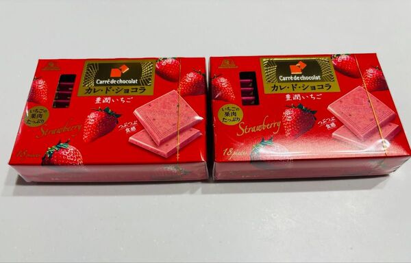森永 カレドショコラ 豊潤いちご