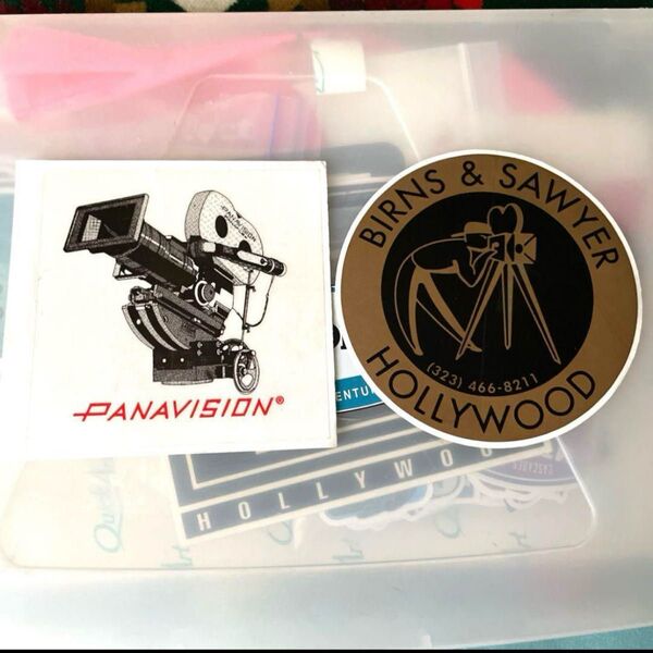 PANAVISION パナビジョン・バーンズ&ソイヤーステッカー 2枚